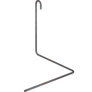 Kaiser - Zubehör/Ersatzteile für Dose/Gehäuse für Montage in der Wand/Decke Elektrorohrhalter m. Haken 11021 Stahl roh, 8 mm