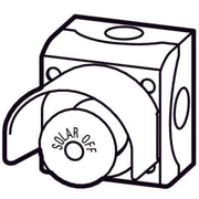 Eaton - Wahlschalter, Komplettgerät Feuerwehrschalter M22-SOL-PVT45PMPI02Q PV 2 Öffner