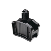HellermannTyton - Befestigungssockel und -element für Kabelbinder 3-Wege-Abstandhalter 151-29500(100) 45Grd. schwarz − 100 Stück