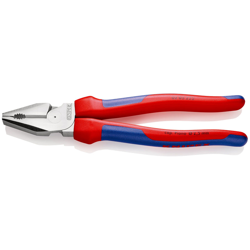 Knipex - Kombizange Kraft-Kombizange 02 05 225 verchromt, 225mm