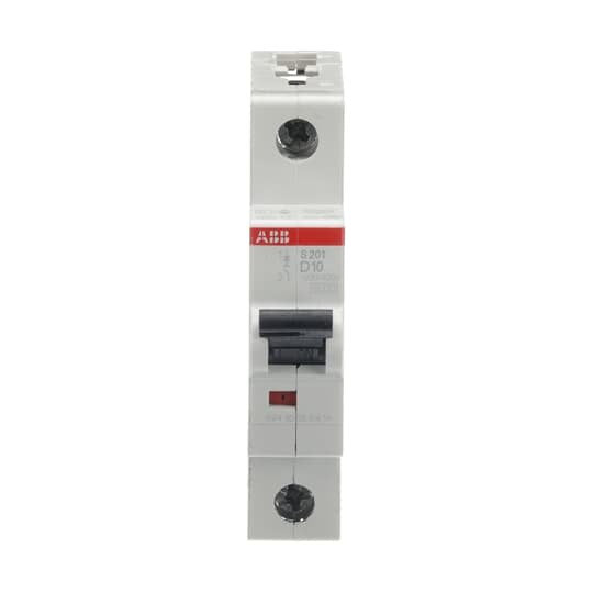 ABB Stotz S&J - Leitungsschutzschalter Sicherungsautomat S201-D10 6 kA, 10 A, 1P