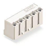 WAGO - Leiterplattensteckverbinder THR-Federleiste gerade 2092-3304/200-000 7,5mm,lichtgrau − 100 Stück