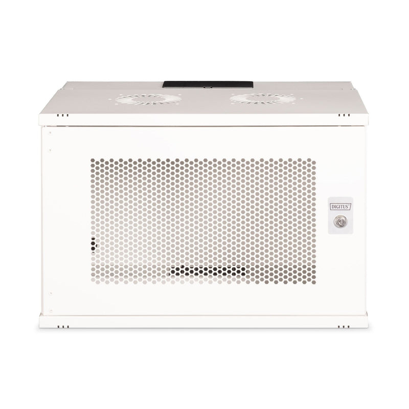 DIGITUS - Netzwerk-/Serverschrank Wandgehäuse SOHO PRO DN-49208 7HE,gr