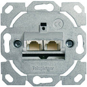 Telegärtner - Kommunikationsanschlussdose Kupfer AMJ45 8/8 Up/0 100022956 Cat.6A ohne Z-Pl