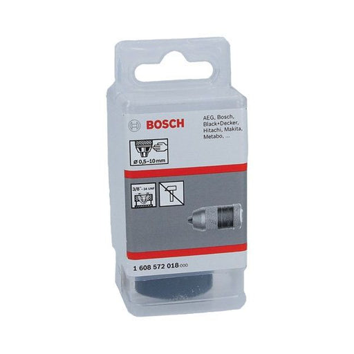 Bosch - Bohrfutter Schnellspannbohrfutter bis 1608572018 10 mm, 3/8-Zoll - 24