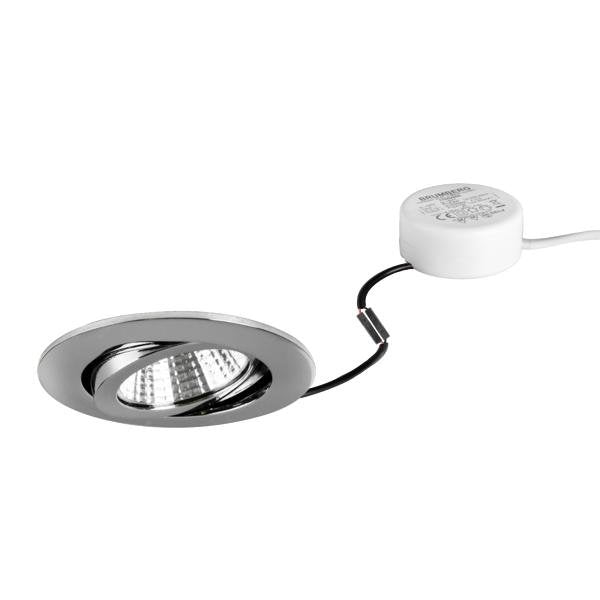 Brumberg Leuchten - Downlight/Strahler/Flutlicht LED-Einbaustrahler 40363023 3000K chrom dimm