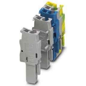 Phoenix Contact - Reihenklemmen-Steckadapter ST-COMBI-Stecker SP 2,5/ 1-M GNYE grün-gelb − 50 Stück