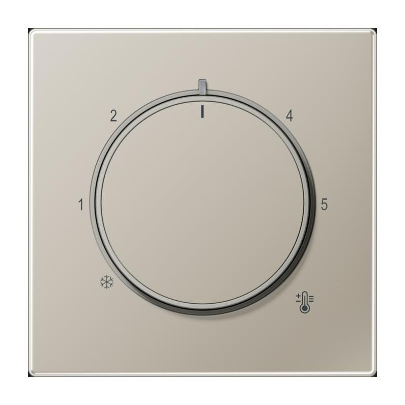 Jung - Abdeckung/Bedienelement für Installationsschalterprogramme Abdeckung ES 1749 für Raumtemp.Regler