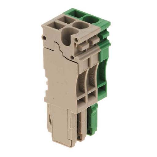 Weidmüller - Zubehör/Ersatzteile für Klemmen Stecker ZP 2.5/1AN/3 GN/BE Steckanschl.,2.5mm² − 25 Stück