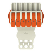 WAGO GmbH & Co. KG - Ein- und mehrpolige Klemmenleiste 1-Leiter-Federleiste Hebel 832-1106/314-000 Push-inCAGECLAMP,lgr − 5 Stück