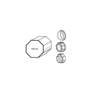 Somfy - Zubehör/Ersatzteile für Tor-/Rollladenantriebe Mitnehmer 9761013 LT 60 Achtkantwelle