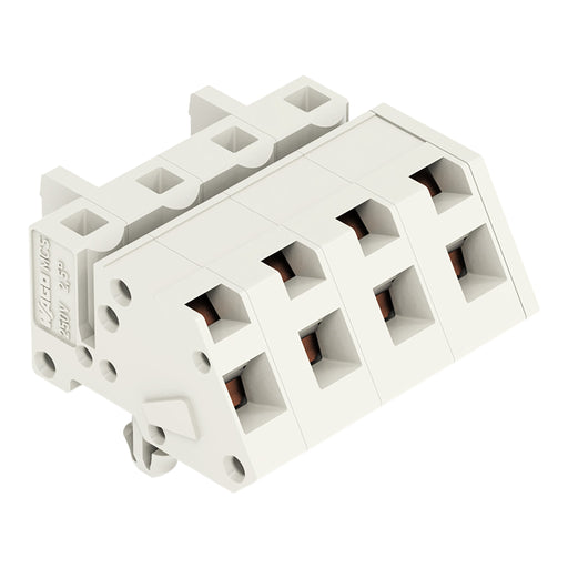 WAGO - Kabelsteckverbinder für Leiterplattensteckverbinder 1-Leiter Federleiste 721-334/008-000 CAGECLAMP 2,5mm²,lgr − 50 Stück