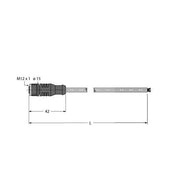 Turck - Konfektioniertes Sensor-Aktor-Kabel RFID-Leitung RK4.5T-5/S2500 Standard − 1 Stück