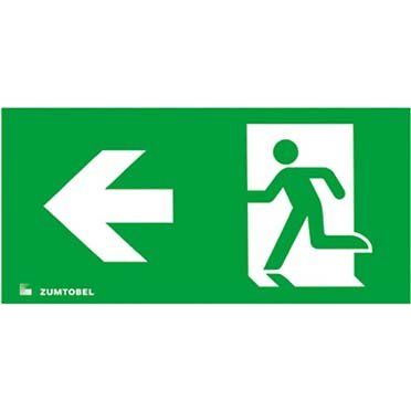 Zumtobel Group - Piktogramm für Not-/Hinweisleuchte Rettungszeichen ARTSIGN #22166893 C EW links