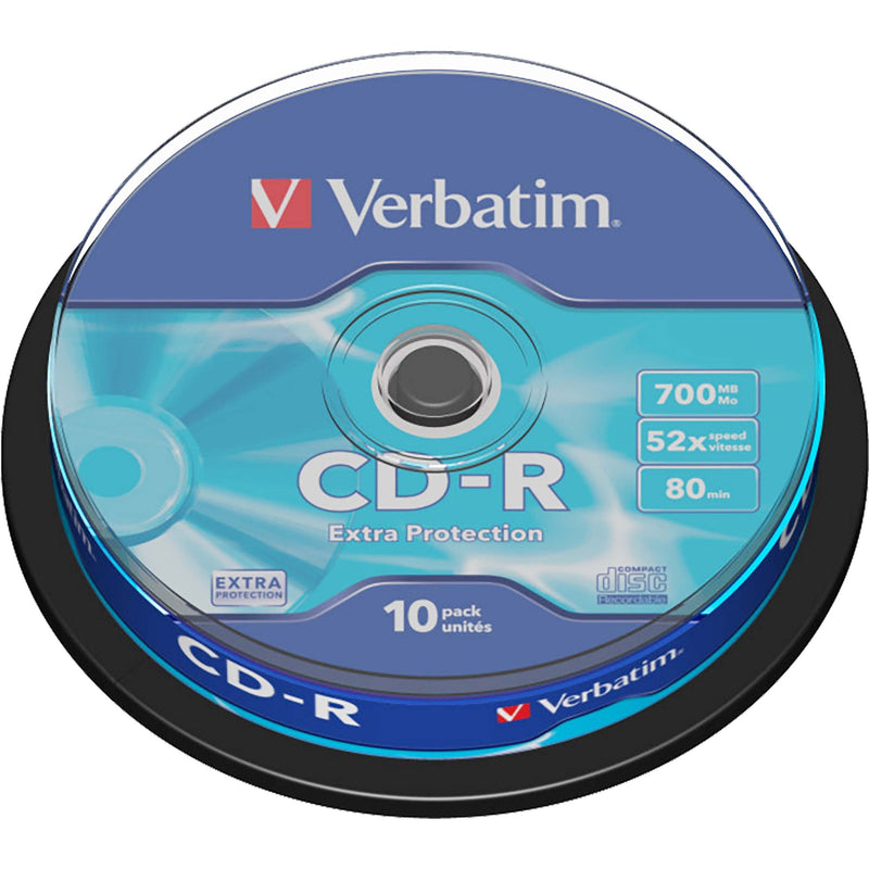 Verbatim - Speichermedium digital CD-R 43437 (VE10) Cakebox 10 Discs