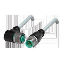Pepperl+Fuchs Fabrik - Konfektioniertes Sensor-Aktor-Kabel Verbindungskabel V1-W-2M-PUR-ABG-V1-G geschirmt − 1 Stück