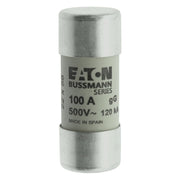 Eaton - Zylindrische Sicherung Sicherungseinsatz Nieders. CYLINDRICA#C22G100 100A AC 500V 120kA − 10 Stück