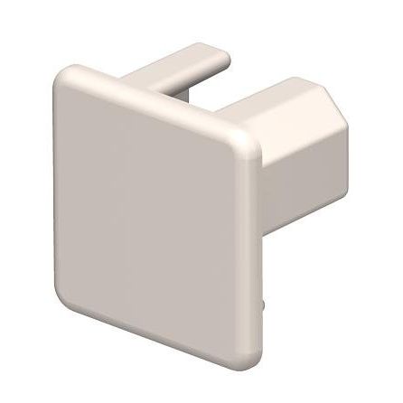 OBO Bettermann - Endstück für Leitungsführungskanal Endstück WDK HE20020CW 20x20mm − 10 Stück