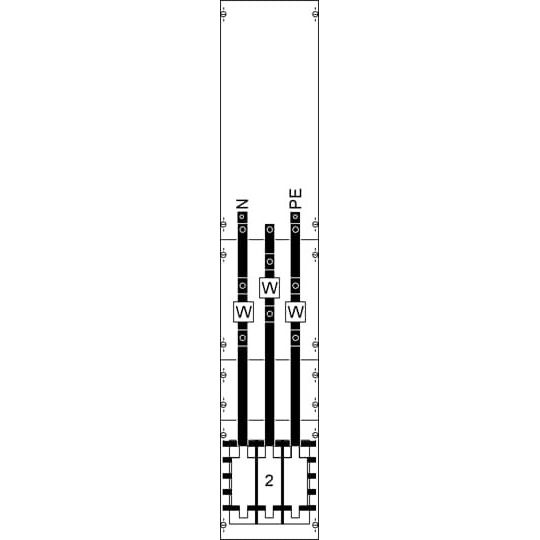 Striebel&John - Zählerfeld Wandlerfeld KA4077 komplett BH5