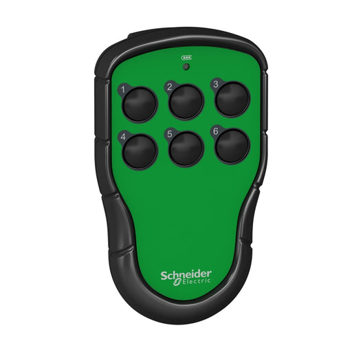 Schneider Electric - Zubehör/Ersatzteile für Befehlsgeräte Sender Pocket, 6 Tasten ZART06 einstufig, 2,4 GHz