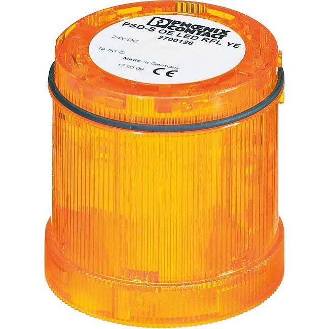 Phoenix Contact - Signalsäulenelement, optisch Optisches Element PSD-S OE LED RFL YE