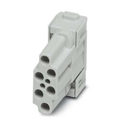 Phoenix Contact - Kontakteinsatz für Rechtecksteckverbinder Kontakteinsatzmodul HC-M-06-CT-F 6-polig Buchse − 5 Stück