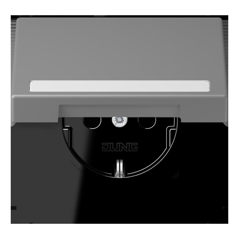 Jung - Steckdose SCHUKO Steckdose LC 1520 BFNAKL 203 gris 31 (32011)