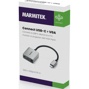 MARMITEK - Zubehör/Ersatzteile für Unterhaltungselektronik Adapter USB Typ C MARMITEK ConUSB-C/VG zu VGA