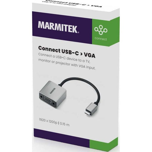 MARMITEK - Zubehör/Ersatzteile für Unterhaltungselektronik Adapter USB Typ C MARMITEK ConUSB-C/VG zu VGA