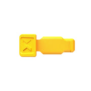 Knipex - Dekorelement für Abdeckungen ColorCode Clips 00 61 10 CY (VE10) Gelb (10 Stk)