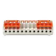 WAGO - Kabelsteckverbinder für Leiterplattensteckverbinder 1-Leiter-Federleiste,Hebel 27341112329000336000 PushinCAGECLAMP,lgr − 25 Stück