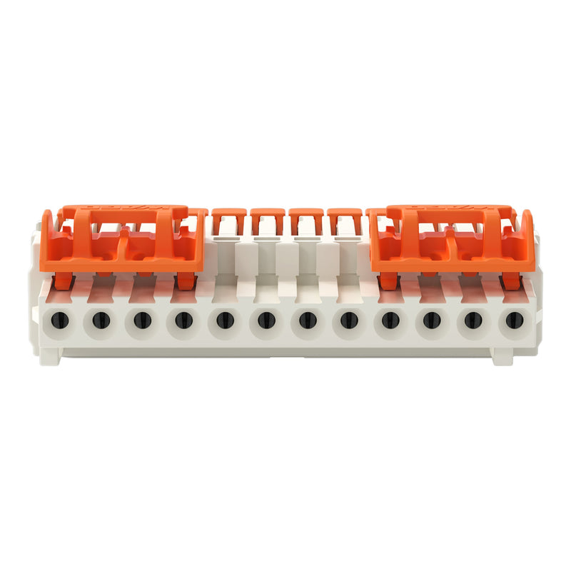 WAGO - Kabelsteckverbinder für Leiterplattensteckverbinder 1-Leiter-Federleiste,Hebel 27341112329000336000 PushinCAGECLAMP,lgr − 25 Stück