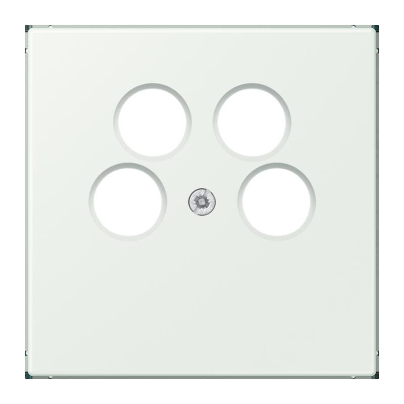 Jung - Einsatz/Abdeckung für Kommunikationstechnik Abdeckung für SAT-TV LC 990-4 SAT2 210