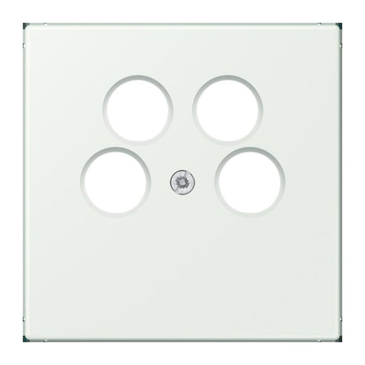 Jung - Einsatz/Abdeckung für Kommunikationstechnik Abdeckung für SAT-TV LC 990-4 SAT2 210