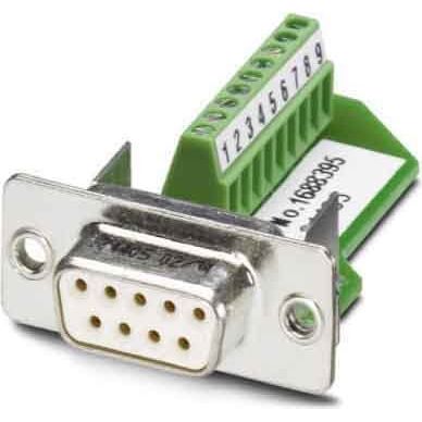 Phoenix Contact - Kontakteinsatz für Rundsteckverbinder D-SUB Kontakteinsatz VS-09-BU-DS #1688395 − 10 Stück