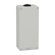 Schneider Electric - Gehäuse für Befehls- und Meldegeräte Leergehäuse XAP, Metall XAPD31 grau, ohne Bohrung