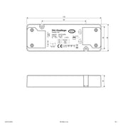 EVN Lichttechnik - Steuergerät für Leuchten DALI-LED-Steuerung DALPD12245A 10-24VDC 50-120W