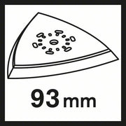 Bosch - Systemzubehör für Schleifen/Polieren (Akku/elektrisch/Druckluft) Schleifplatte Starlo 2609256956 AVI 93 G, 93mm