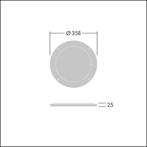Thorn - Lichttechnisches Zubehör/Ersatzteile für Leuchten Raster CONT336/52LLOUVERANT