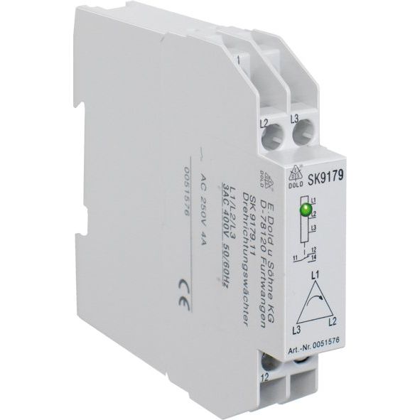 Dold&Söhne - Phasenüberwachungsgerät Drehrichtungswächter SK9179.11 3AC50/60HZ 400V