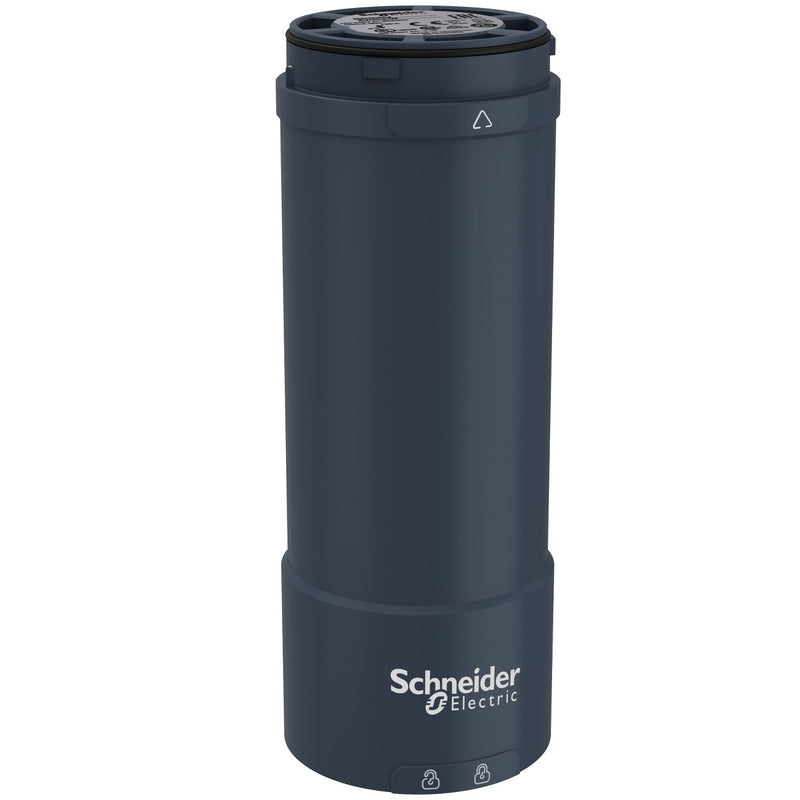 Schneider Electric - Signalsäulenelement, Anschlussmodul Basiseinheitmodul XVUC21MP schwarz, PNP