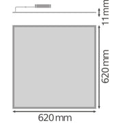 Ledvance - Decken-/Wandleuchte LED-Panel M625 BIOHCLPL625S40TWC.D. HCL, TW, DALI