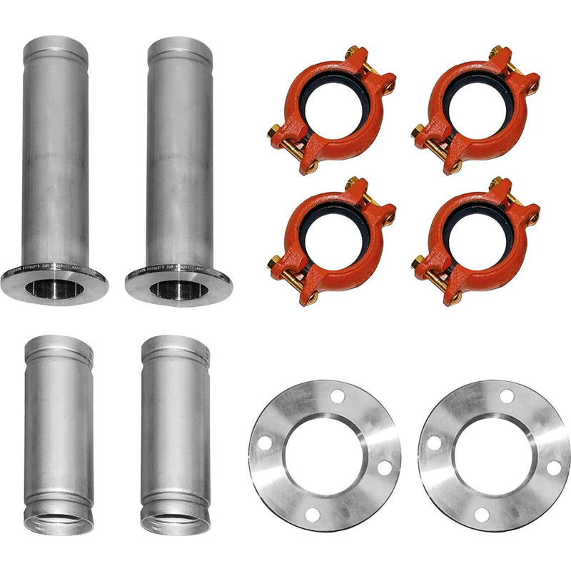 Bosch Thermotechnik - Zubehör/Ersatzteile für Wärmepumpe Anschluss-Set 1 8738206909 n.hint. f.T540/640-2