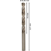 Bosch - Bohrer PRO Metal HSS-G 2608585511 Spiralbohrer 8,4 x