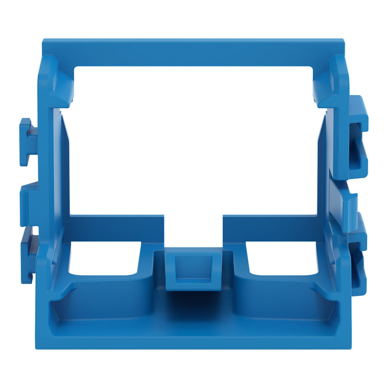 WAGO - Zubehör/Ersatzteile für Klemmen Befestigungsadapter 221-509/002-006 4qmm, blau − 10 Stück