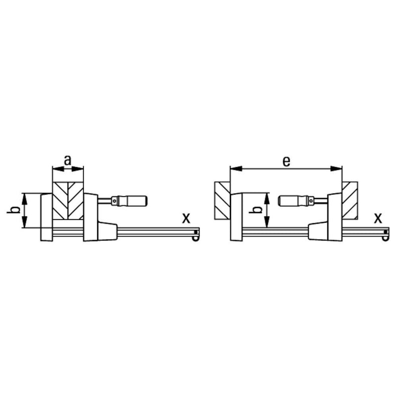 BESSEY - Klemmzwinge UniKlamp UK80