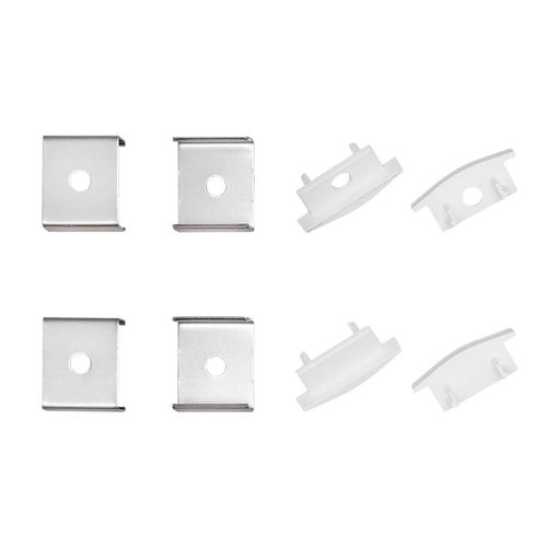 Nobile - Zubehör/Ersatzteile für Lichtschlauch/-band Ersatzkit für Alu T-Profil 5011146816 weiß − 1 Stück