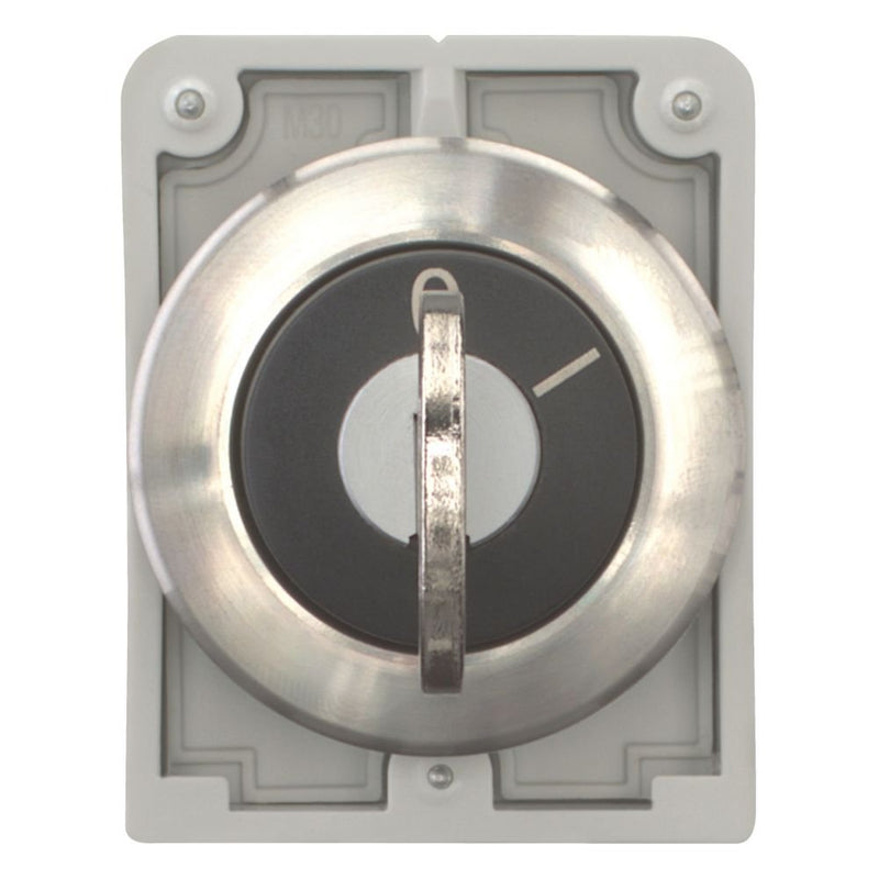 Eaton - Frontelement für Wahlschalter Schlüsseltaste Flat Front M30I-FWRS-MS10-A1 rastend 2 Stellungen