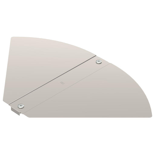 OBO Bettermann - Deckel Bogen für Kabeltragsystem Deckel für Bogen RBD W 400 A4 winkelverst. B400mm