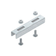 Niedax - Verbinder für Stiel/Profilschiene Schienen-Stoßverbinder SSV 4141 F